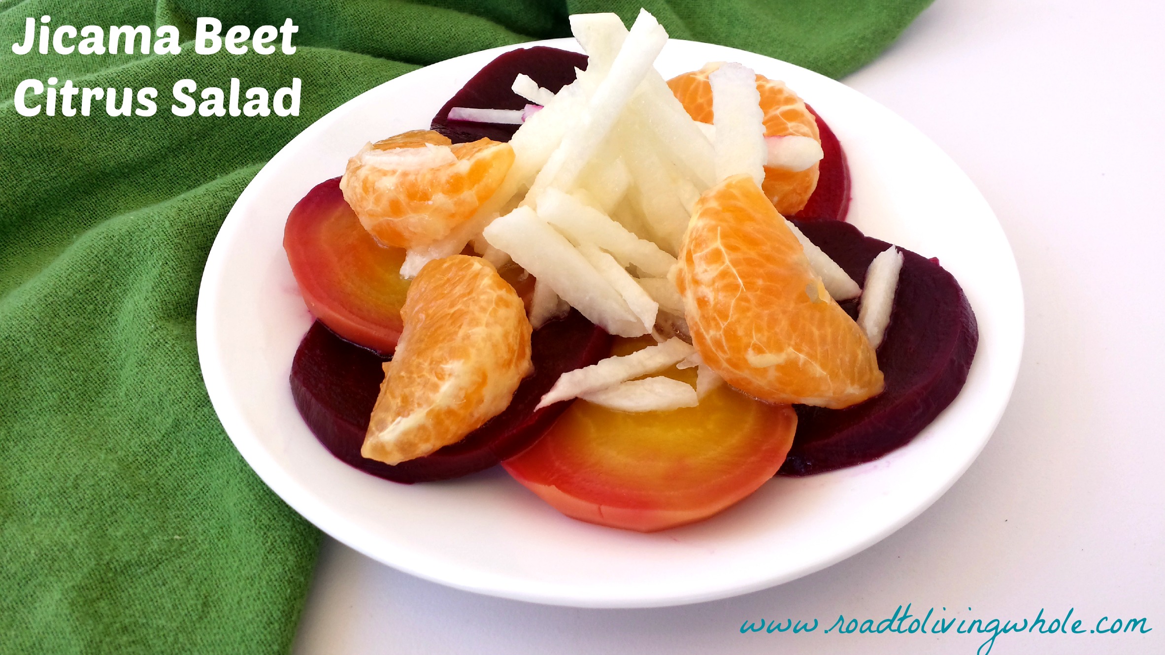 Jicama Beet Citrus Salad