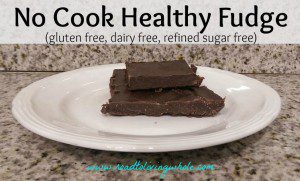 no cook healthy chocolate fudge video