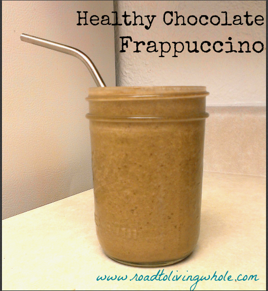 healthy chocolate frappuccino large