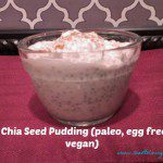 vegan eggnog chia seed pudding paleo gluten free
