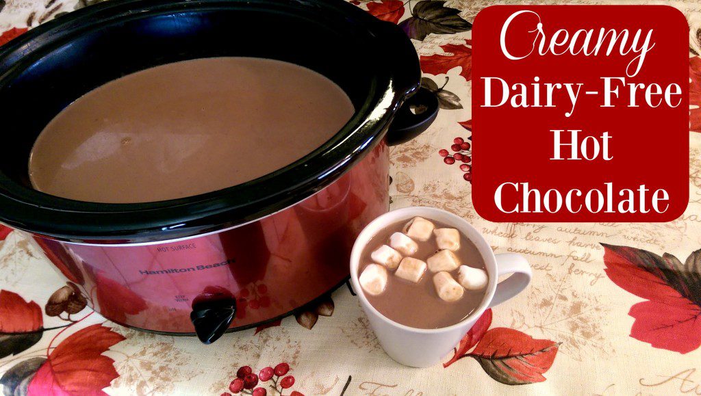 Creamy Dairy Free Hot Chocolate Road to Living Whole
