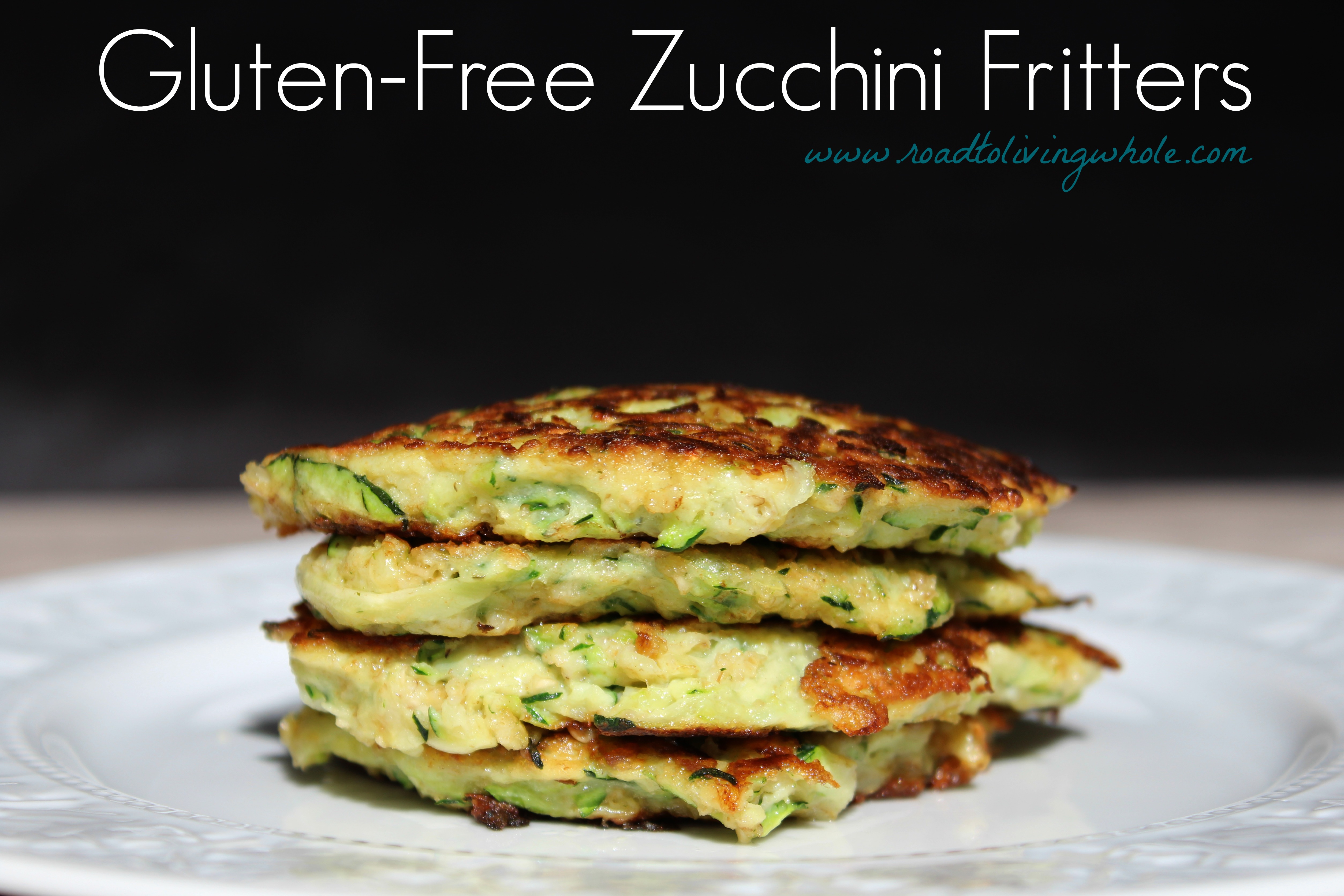 gluten free zucchini fritters