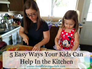 kids help kitchen