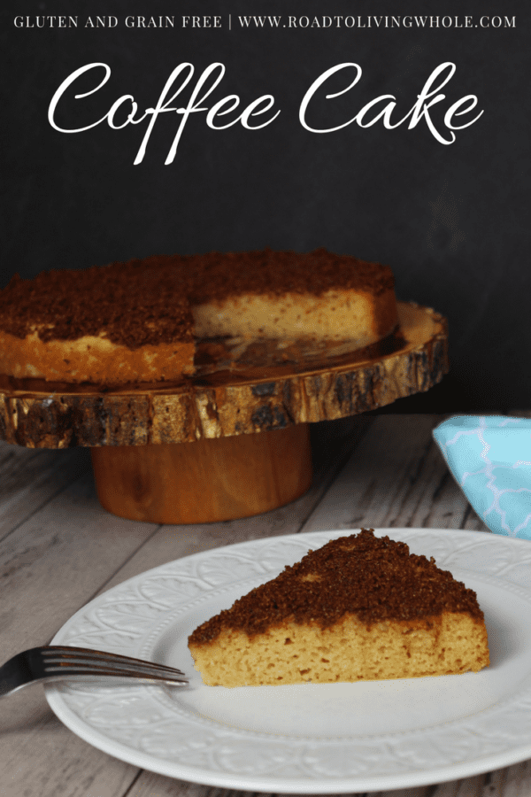 Coconut Flour Coffee Cake (Gluten and Grain Free)