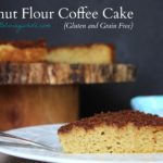 coconut flour coffee cake