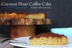 coconut flour coffee cake