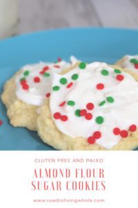 gluten free almond flour sugar cookies