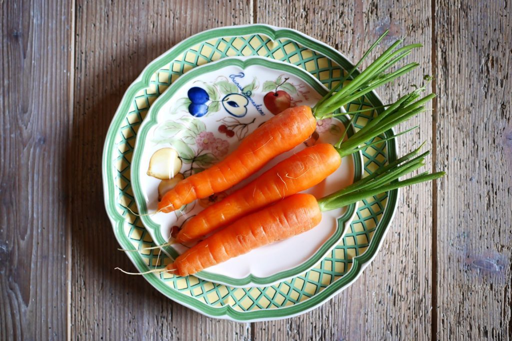 carrots for skin