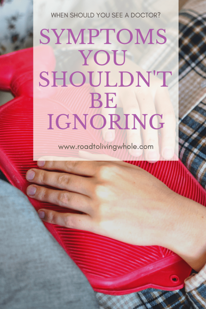 symptoms you should not be ignoring