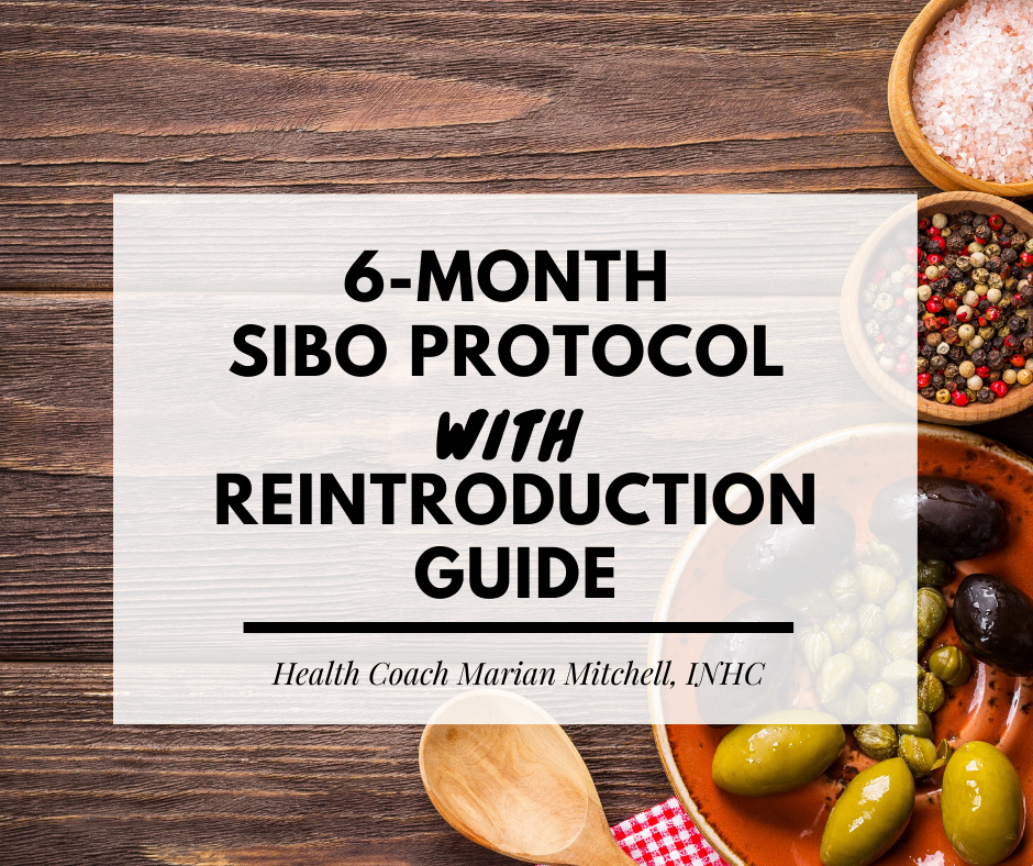 6 month sibo protocol and reintroduction guide