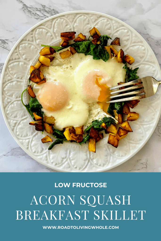Low Fructose Acorn Squash Breakfast Skillet
